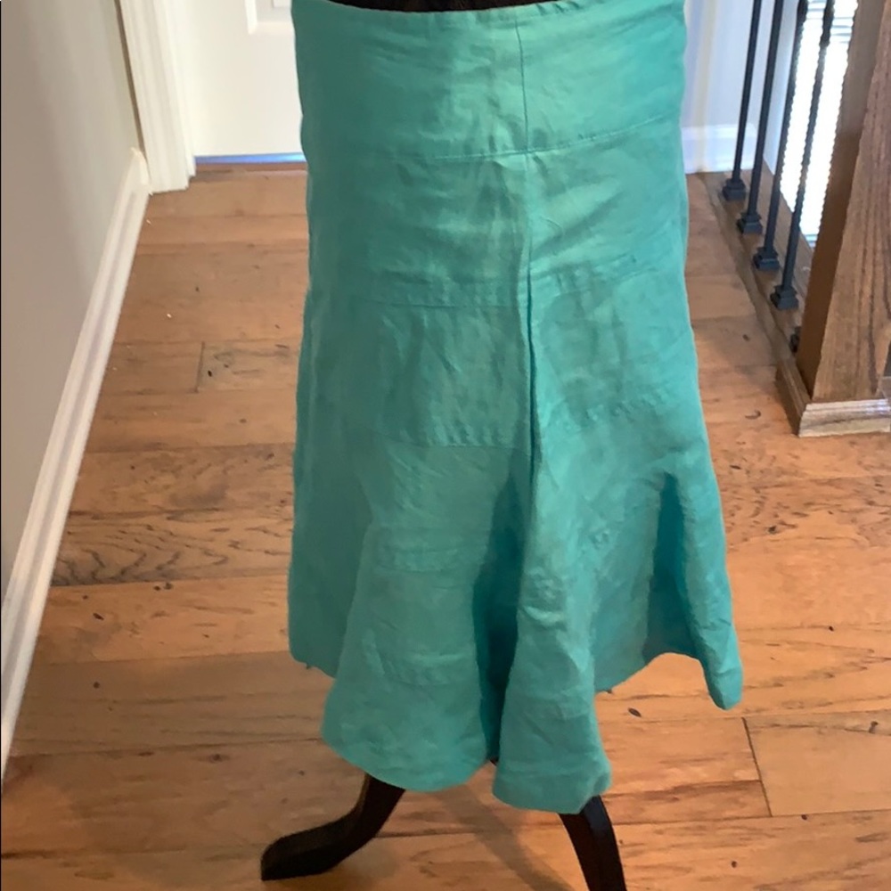 Richard Malcom Linen Skirt - Picture 3 of 5